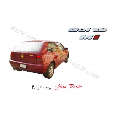 KIT  EMBLEMA 5 PUERTA GOL