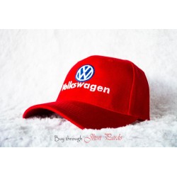 GORRA VOLKSWAGEN COLOR ROJO