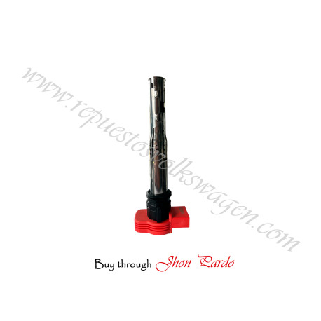 BOBINA ENCENDIDO BORA 2.5 ROJA