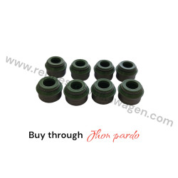 SELLOS VALVULAS  (8mm) x8 UNIDADES