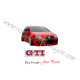 EMBLEMA GTI ROJO
