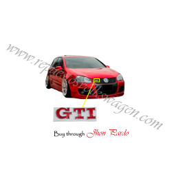 EMBLEMA GTI ROJO