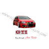 EMBLEMA GTI ROJO