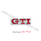EMBLEMA GTI ROJO