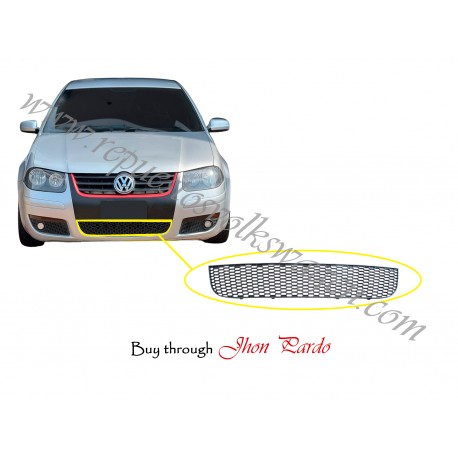 REJILLA CENTRAL BOMPER JETTA CLASICO