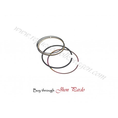 ANILLOS MOTOR GOL 1.600cc, 1.800cc, (STD) RANURA DELGADA