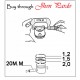 ANILLOS MOTOR GOL 1.600cc, 1.800cc, (0.25) RANURA DELGADA