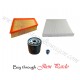 KIT FILTROS NEW GOL, VOYAGE, SAVEIRO, POLO, FOX