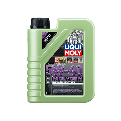 CUARTO ACEITE 5W40 MOLYGEN